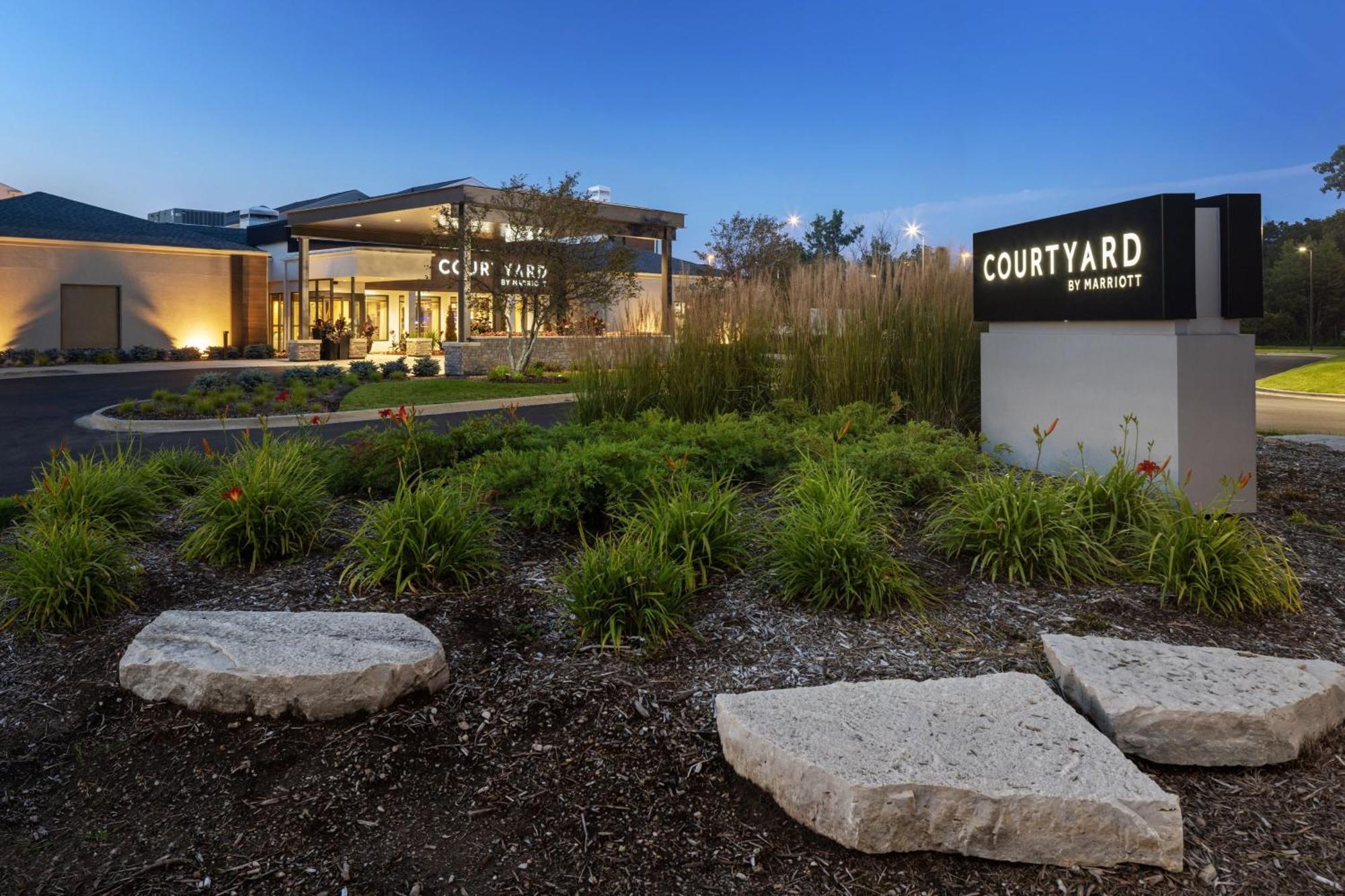 Hotel Courtyard By Marriott Chicago Waukegan / Gurnee Exterior foto